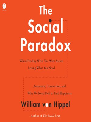 The Social Paradox - Audiobook